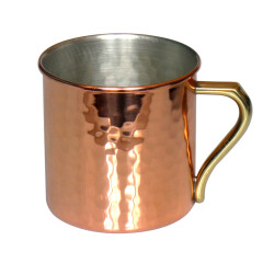珍珠生活（Pearl Life） 日本原装进口铜杯 啤酒杯茶杯紫铜咖啡杯 铜杯子H-3276