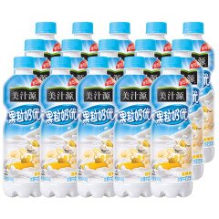 美汁源 果粒奶优 香蕉味 450g*15瓶 整箱