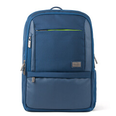 万信达（WXD）WB07009 双肩包大容量休闲背包出差旅行包小行李箱包 蓝色