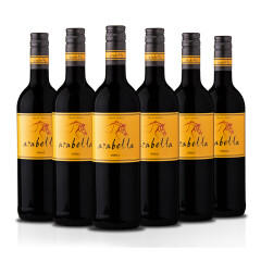 南非进口红酒 艾拉贝拉 Arabella 西拉干红葡萄酒750ml*6瓶整箱