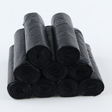 蕊之魅 防漏加厚垃圾袋 清洁袋 塑料袋 3卷共90只 中号50*60cm