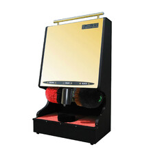 新亮点（NewPoint） 全自动擦鞋机宾馆公司大堂酒店擦鞋机公用擦鞋机立式擦鞋开专票 金色鞋边擦鞋机(双电机)