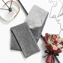 孕妇裤子牛仔裤九分裤春夏季孕妇托腹裤外穿潮妈外出时尚夏季夏装薄款孕期 牛仔黑 M