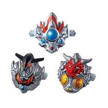 万代现货泰迦奥特曼火花变身器手镯钥匙戒指光首饰 戒指第四弹