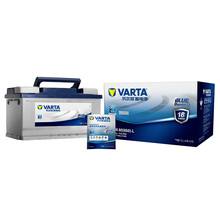 瓦尔塔(VARTA)汽车电瓶蓄电池蓝标080-27 12V 适用奥迪A4L/A4/A6老款 以旧换新 上门安装