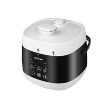 爱德（aide）家用智能电压力锅迷你小型1-2-3-4人升宿舍电高压锅 304不锈钢内胆 黑白色 304不锈钢内胆 3L