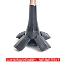 乐来福（REALLIFE） 乐来福拐杖配套胶套 橡胶脚垫 防滑脚垫  备用脚垫 拐杖配件 T35进口万向旋转四脚底座