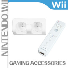 利乐普 WII手柄座充 WII手柄双充带双电池带USB充电线 小沙发座充 白色座充带1个WII直柄