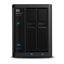 西部数据（WD）my cloud系列 NAS 个人云 企业云 私有云 网络存储器 磁盘阵列硬盘 WDBBCL0000NBK 黑色 PR2100空仓