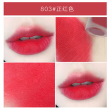 李佳琦推荐丝绒雾面哑光空气唇釉秋冬显白口红防水不掉色平价学生 803#正红色