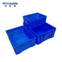 稳斯坦（Winstable) 周转箱塑料 加厚塑胶筐 物料盒箱养鱼养龟物流收纳箱 零件盒 储物盒 5#470*350*170mm