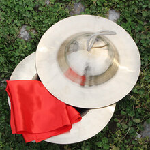 米囹 军鼓镲成人响铜镲大镲铜镲 锣鼓镲乐器小镲京镲钹 30cm大帽镲