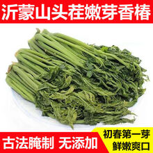 蒂凯香椿芽咸菜沂蒙山头茬嫩芽腌制香椿头椿芽酱菜下饭菜山东特产 头茬香椿1斤(1袋)