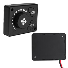 汽车车载暖风机12V24V加热器制热控制器旋钮开关 不带遥控远程控制