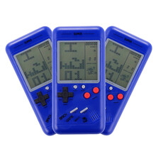 酷孩游戏机经典俄罗斯方块机3.5英寸大屏儿童学生掌上游戏机怀旧游戏机掌机公司团购礼品 【全国8仓就近发货】RS-99俄罗斯方块机蓝色