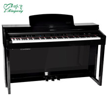 吟飞SDP-200烤漆电钢琴88键重锤 家用初学者儿童电子数码钢琴 SDP-200烤漆重锤键盘+琴凳大礼包