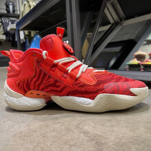 阿迪达斯 （adidas）男鞋2025春季新款利拉德7代场上运动鞋实战透气篮球鞋 IF2165橘红色新年款 40