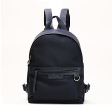 珑骧 LONGCHAMP 女士LE PLIAGE NEO系列织物双肩包海军蓝色小号 1118 598 006