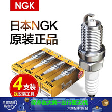 NGK日本原装进口铂金火花塞|火嘴(4支)适用于 起亚 福瑞迪1.6