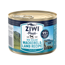 ZiwiPeak滋益成犬幼犬湿粮 新西兰进口主食罐头主粮罐 狗罐头170g 马鲛鱼羊肉