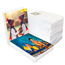 易利丰 6寸相纸a4照片纸5寸相片纸200张高光喷墨照片打印纸7寸相纸230克适用爱普生佳能 10寸230克背印相纸 100张