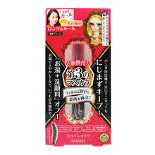 kissme睫毛膏防水纤长不晕染女kiss me二代三代kiss么me限定 【日版】三代纤长款黑色