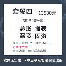 用友软件t+专属云标准版16.0财务软件记账云进销存一体库存管理固资薪资物流仓储生产移动仓管客户管理 套餐四