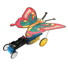 畅高电动蝴蝶科技小制作小发明手工材料包小学生高中科学实验玩具益智拼装作业 电动蝴蝶【材料包】