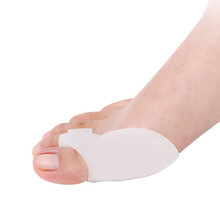 麦德威 医用拇外翻矫正器安全无毒 大脚趾大脚骨矫正器 分趾器硅胶分趾垫 日用夜用全天24h 【2020改良款】日用拇外翻硅胶分趾垫/一对装