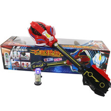 小鲁班银河奥特曼迪迦 泰罗 戴拿变身器 发光发声召唤器 手环 儿童玩具 千兆升华器