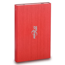 诺瑞科（NRICO） 移动硬盘1t 特价nt移动硬2T移动盘500g USB2.0外接硬盘 红色 500G