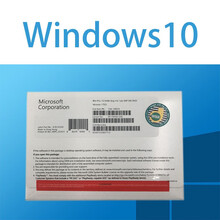 微软正版系统软件windows10专业版/企业版/家庭中文版64位/Win10实物光盘版支持多国语言 普票 实物office2019小企+win10专业版