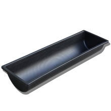 羊用食槽 牛用塑料槽食料槽 牛羊用饮水槽  羊槽羊食槽  牛槽食槽牛用料槽采食槽  牛羊养殖设备 三代加厚1.97米羊槽（三个装发物流）