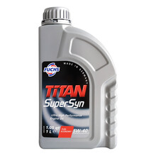 福斯(FUCHS) 泰坦全合成机油 SuperSyn 5W-40 A3/B4 SN 1L 德国原装进口