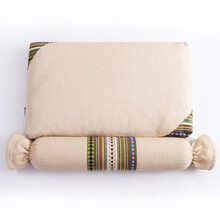 蜀国御 枕头颈椎枕芯睡眠荞麦枕头决明子枕头硬枕头糖果枕头颈椎枕睡眠枕成人老年人枕头 常规颈椎款.锦瑟.番木色.加大版