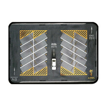 拓意出品1:64 儿童地垫桌垫 停车场图案 无味防滑可水洗 B款中文