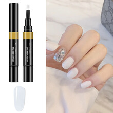 迷你美甲灯小小型便携指甲灯不黑手光疗机快干光疗灯速干美甲烤灯 懒人一步胶(月牙纯白)