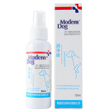 摩登狗满净康100ml狗皮肤病喷剂浴真皮炎瘙痒掉毛猫癣外用喷雾喷剂博美巴哥泰迪法斗伊维素溶液 螨康喷剂100ml