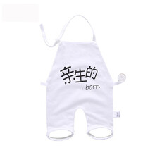 2021妙冠 婴幼儿纯棉连腿肚兜婴儿连脚可爱卡通薄款肚兜新生儿肚围新款夏季 亲生的 66cm