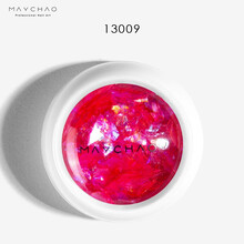 美潮美甲贝壳碎片超薄不规则碎片防水网红玻璃纸女指甲贴片美甲饰品 13009