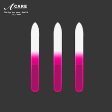 阿嚓热 指甲锉打磨条纳米玻璃水晶抛光条磨砂美甲搓条 非纳米小号3条