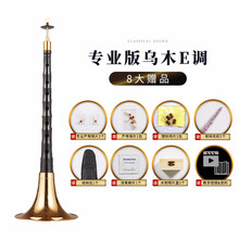 新艺乐器 唢呐 乐器全套初学者成人专业演奏优选乌木民间喇叭乐器 优选乌木E调+八大赠品