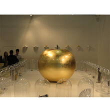 维格列艺术Bull & stein水果雕塑艺术摆件户外园林小区别墅庭院景观艺术品摆件高端家居空间摆件 苹果 金箔 290×250mm