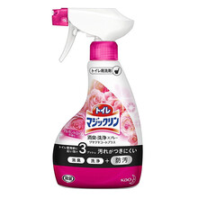 日本原装 花王 （KAO）魔术灵厕所卫生间马桶去污剂清洁剂洁厕灵去污剂 玫瑰花香380ml