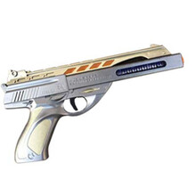 男童玩具枪2-3-6岁小男孩子电动声光仿真带音乐宝宝儿童模型 声光枪-B款 配普通电池