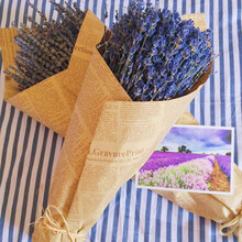 鲜花真花薰衣草干花束客厅家居店面装饰摆设真花插花永生花生日礼物饶了节日干花SN3704 各半斤 干树枝