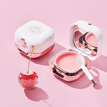 气垫睡眠唇膜淡化唇纹补水去死皮保湿补水滋润樱桃唇膏 2盒