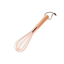 展艺手动打蛋器不锈钢手持奶油鸡蛋打发器搅拌棒小型家用烘焙工具 打蛋器+20cm红底不锈钢打蛋盆