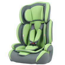 迪士尼儿童汽车安全座椅婴儿孩子车载坐椅宝宝0-12岁可坐可躺调节 嫩绿色(9个月-12岁)