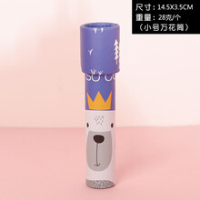 万花筒儿童玩具成人早教怀旧玩具幼儿园学生创意生日礼物奖品 小号紫棕熊
